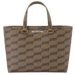 Small Signature East-West Shopper Tote