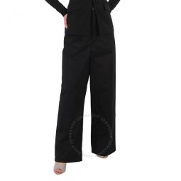 Ladies Black Low Crotch Pant, Brand Size 34 (US Size 4)