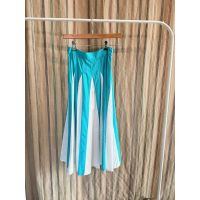 Batsheva Freya Skirt - Turquoise/White