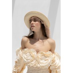 Blanc Carina Hat - Natural