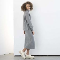 by Jude Clothing Dolby Skirt - Grey/Black