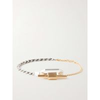 Gold-Plated and Sterling Silver Bracelet