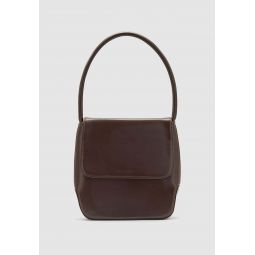 Camille Semi-Patent Muse Bag - Dark Chocolate