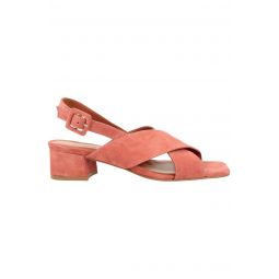 Anelia Suede Sandals - Pink