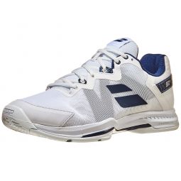 Babolat SFX3 AC White/Navy Mens Shoes