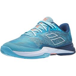 Babolat Jet Mach III AC Wide Angel Blue Mens Shoes