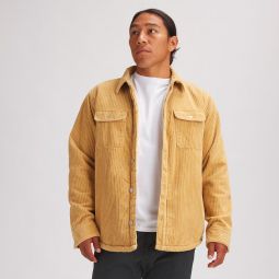 Corduroy High Pile Fleece Lined Shirt Jacket - Mens
