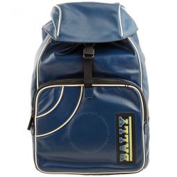 Shake Abi Leather Backpack In Blue