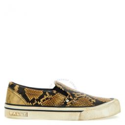 Leory-P Snakeskin-Effect Sneakers, Brand Size 44 ( US Size 11 )