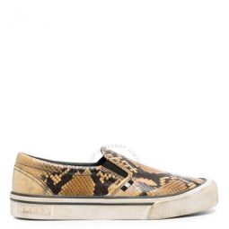 Leory-P Snakeskin-Effect Sneakers, Brand Size 43 ( US Size 10 )