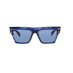 B VI Sunglasses - Blue/Gold