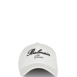 Balmain Signature Embroidered Hat