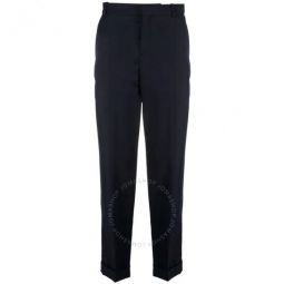 Mens Marine Straight Cropped Trousers, Brand Size 50 (US Size 40)