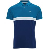 Block Colour Polo Shirt - Lyons Blue