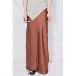 Dydine Fitted Skirt - Dark Brown