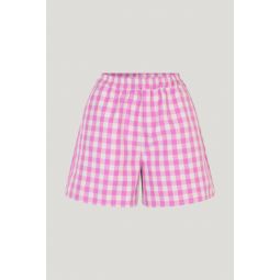 Nannett Shorts - Pink Cophenagen Check
