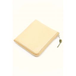 Double Zip Wallet - Tan/Olive