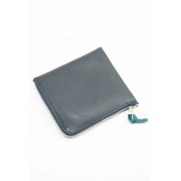 Double Zip Wallet - Navy/Blue