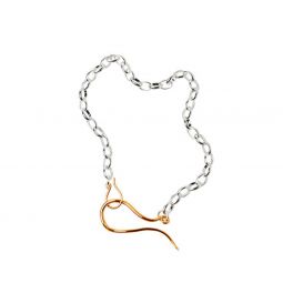 Swan Neck Necklace - Silver/Gold