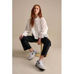 Dolores Button Up - White