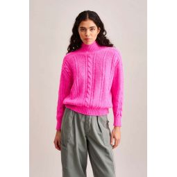 Nanphu Sweater - Fluo Pink