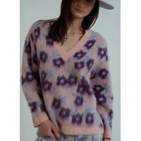 Ashev Print Sweater - Multi