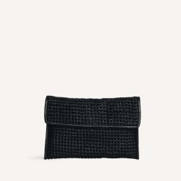 Lara Knotted Weave Clutch -