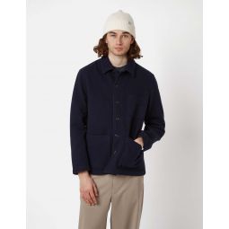 Bhode Chore Jacket (Wool) - Navy Blue