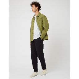 Bhode Cotton Twill Chore Jacket - Loden Green