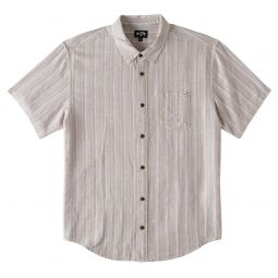 Billabong All Day Stripe Short Sleeve Woven Shirt - Mens