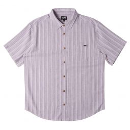 Billabong All Day Stripe Short Sleeve Woven Shirt - Mens