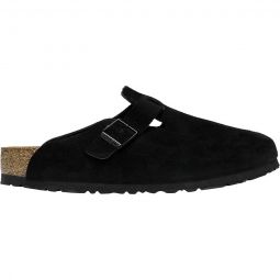 Boston Soft Footbed Suede Clog - Womens
