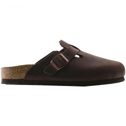 Boston Soft Footbed Leather Clog - Womens