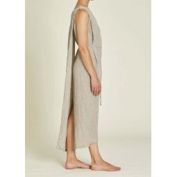 Obi Linen Dress - Ash