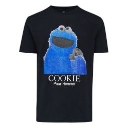 Unisex Classic Crew Neck Cookie Homme T-Shirt