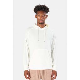 Pool Terry Pullover Hoodie - Chic Cream