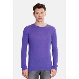James Perse Lightweight Cashmere Sweater - Purple