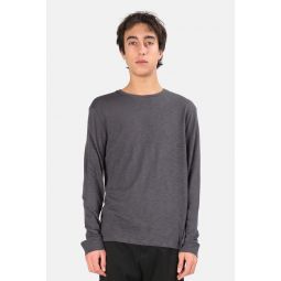 Slub Long Sleeve Tee - Midnite