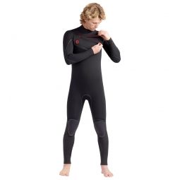 Body Glove Mens Red Cell 4/3mm Chest Zip Full Wetsuit