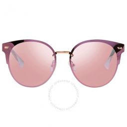 Pink Round Ladies Sunglasses BL8053B30