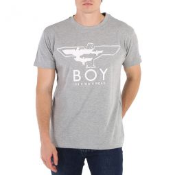 Grey Cotton Boy Myriad Eagle T-shirt, Size Large