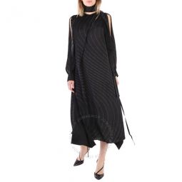 Ladies Spiral Dress Black, Size X-Small