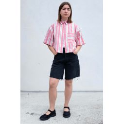 Leon Shirt - Watermelon Stripe