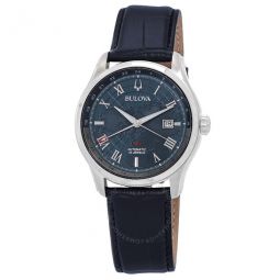 Wilton GMT Automatic Blue Dial Mens Watch