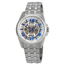 Classic Automatic Silver Dial Mens Watch
