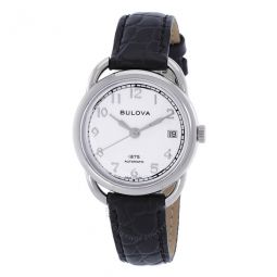Commodore Automatic White Dial Ladies Watch