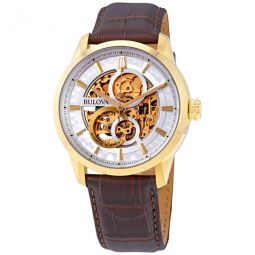 Classic Sutton Automatic White Dial Mens Watch