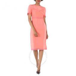 Silk Surplice Overlay Dress, Brand Size 8