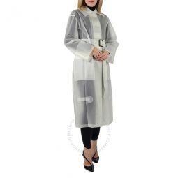 Ladies Plastic Trench Coat, Brand Size 8 (US Size 6)