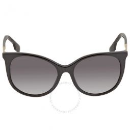 Alice Gray Gradient Cat Eye Ladies Sunglasses